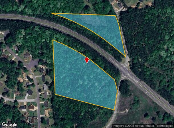 Vickers Rd, Fairburn, GA Parcel Map