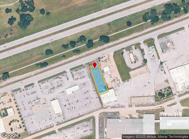 1110 E Charles Page Blvd, Sand Springs, OK Parcel Map