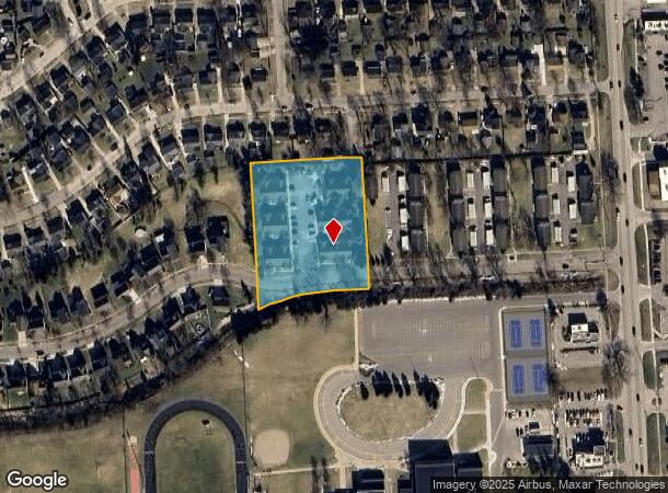  1244 Oxford Manor Ct, South Lyon, MI Parcel Map