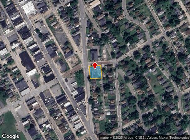 300 4Th St, Conway, PA Parcel Map