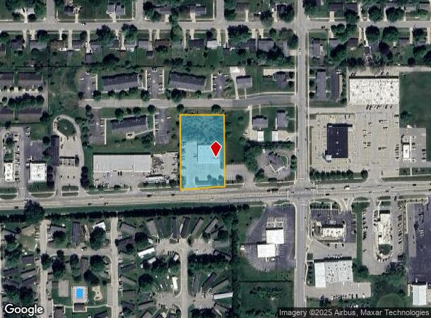1427 W Main St, Lowell, MI Parcel Map
