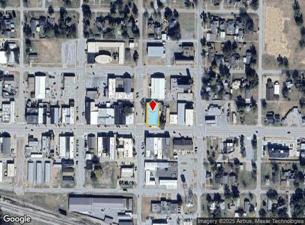  223 W Main St, Stroud, OK Parcel Map