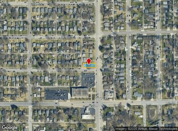  1951 E Fox St, South Bend, IN Parcel Map