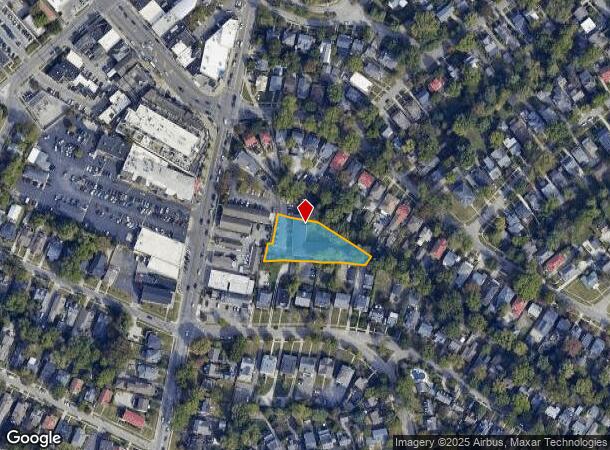  861 E High St, Lexington, KY Parcel Map