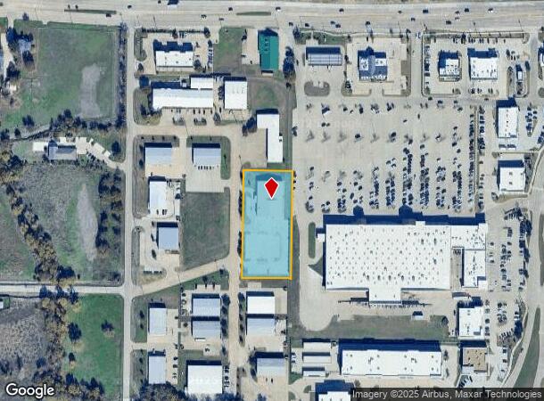 201 Security Ct, Wylie, TX Parcel Map