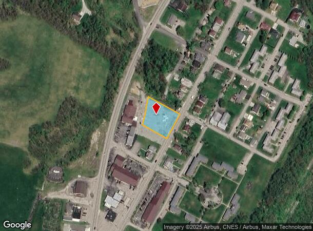  1004 Morrell Ave, Connellsville, PA Parcel Map
