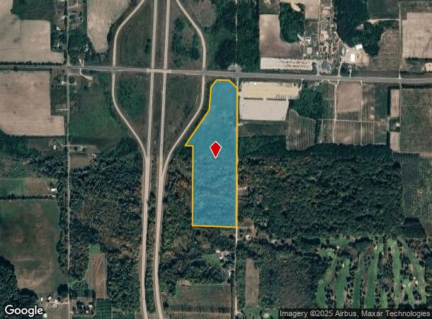 4905 S 68Th Ave, New Era, MI Parcel Map