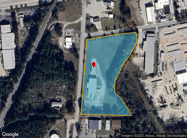 1719 Baldree Rd S, Wilson, NC Parcel Map