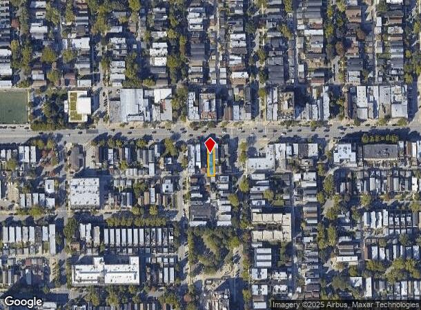  2617 W Fullerton Ave, Chicago, IL Parcel Map