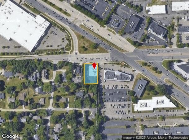 1263 W Square Lake Rd, Bloomfield Hills, MI Parcel Map
