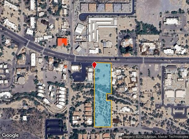 6245 E Cave Creek Rd, Cave Creek, AZ Parcel Map
