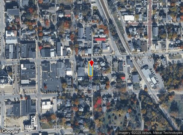 249 E Jefferson St, Franklin, IN Parcel Map