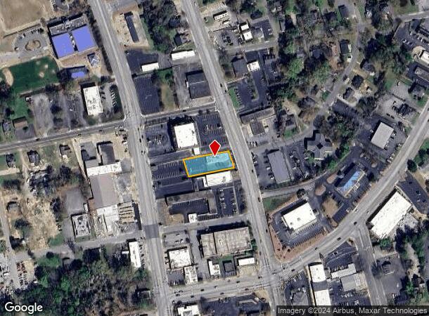  821 N Main St, Anderson, SC Parcel Map