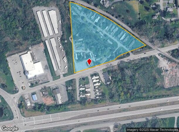 1671 Clark Street Rd, Auburn, NY Parcel Map
