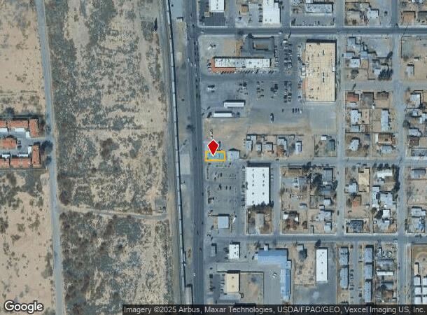 425 S Main St, Anthony, TX Parcel Map