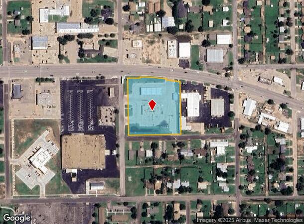  2715 Olton Rd, Plainview, TX Parcel Map