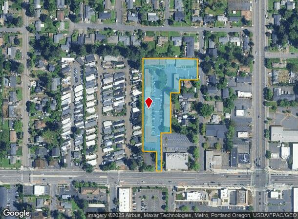 2305 Se 121St Ave, Portland, OR Parcel Map