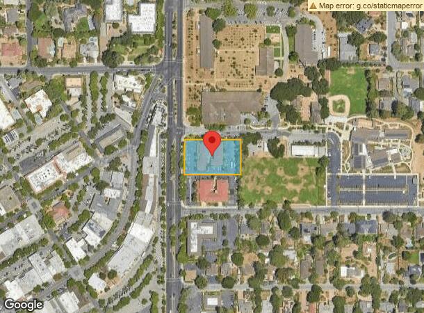  161 S San Antonio Rd, Los Altos, CA Parcel Map