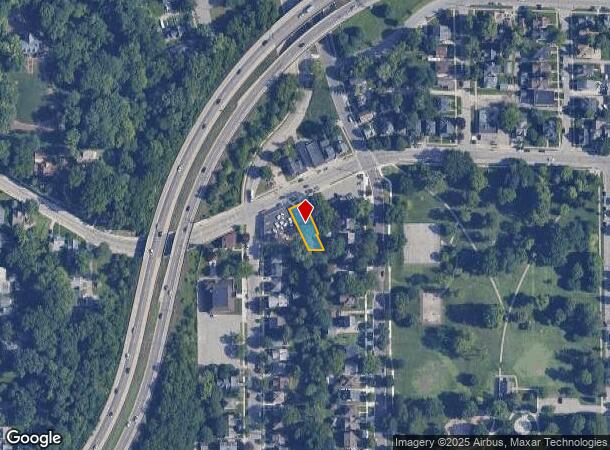 1222 Bridge St Nw, Grand Rapids, MI Parcel Map
