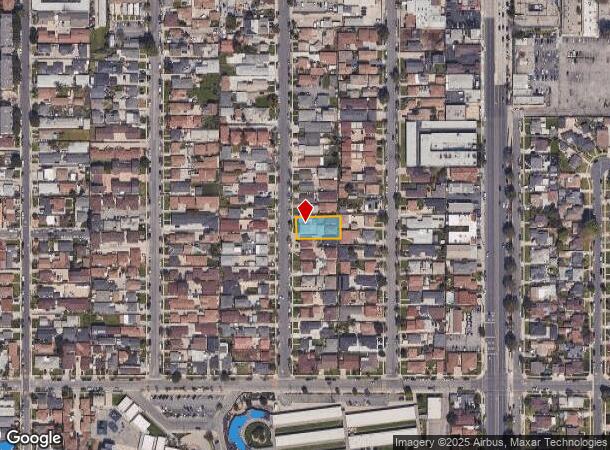  15240 Osage Ave, Lawndale, CA Parcel Map
