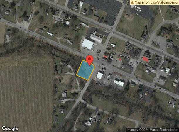  102 W Water St, Borden, IN Parcel Map