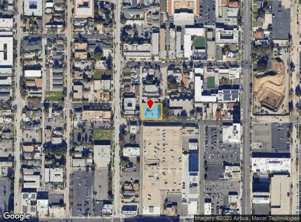  405 W 10Th St, Santa Ana, CA Parcel Map