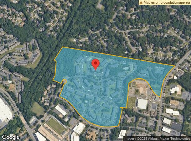  4801 Waterford Square Dr, Charlotte, NC Parcel Map