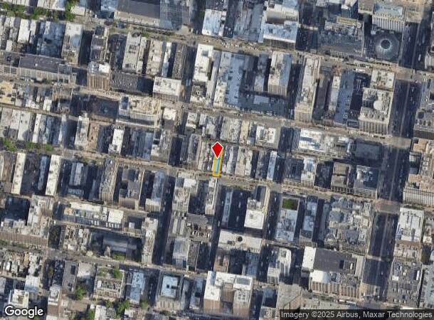  1519 Walnut St, Philadelphia, PA Parcel Map