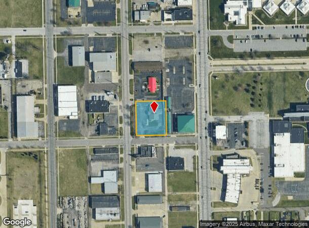 1130 S Main St, South Bend, IN Parcel Map