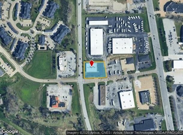 110 E 50Th St, Davenport, IA Parcel Map