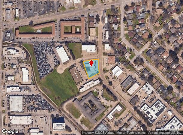  2511 Texas Dr, Irving, TX Parcel Map