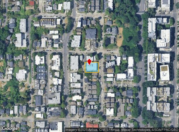  1317 6Th Ave N, Seattle, WA Parcel Map