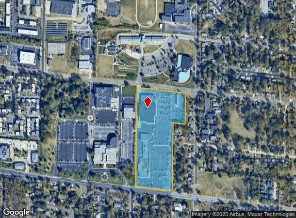  1729 W Broadway, Columbia, MO Parcel Map