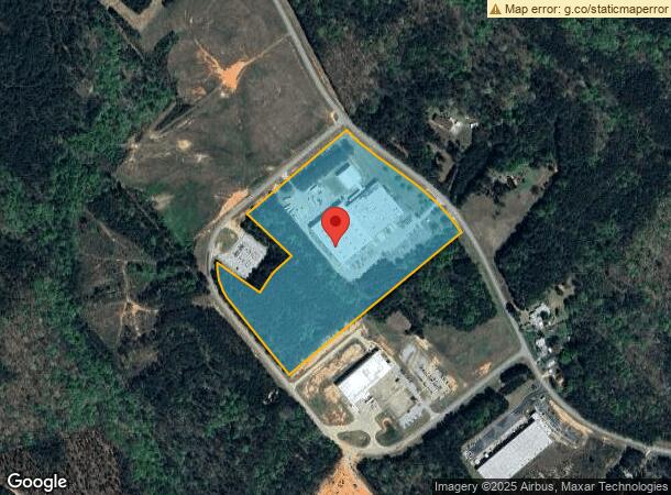  1455 Mineral Springs Rd, Elberton, GA Parcel Map