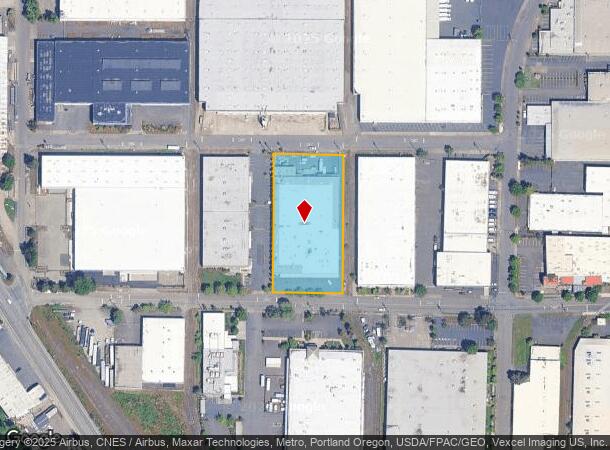  3241 Nw Industrial St, Portland, OR Parcel Map