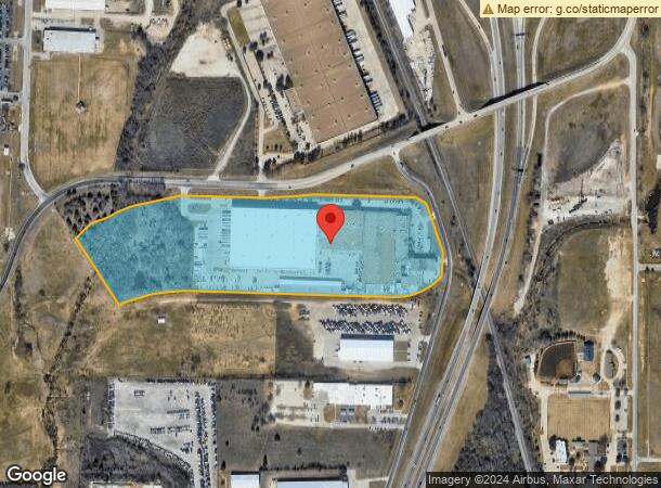  2800 Airport Rd, Denton, TX Parcel Map