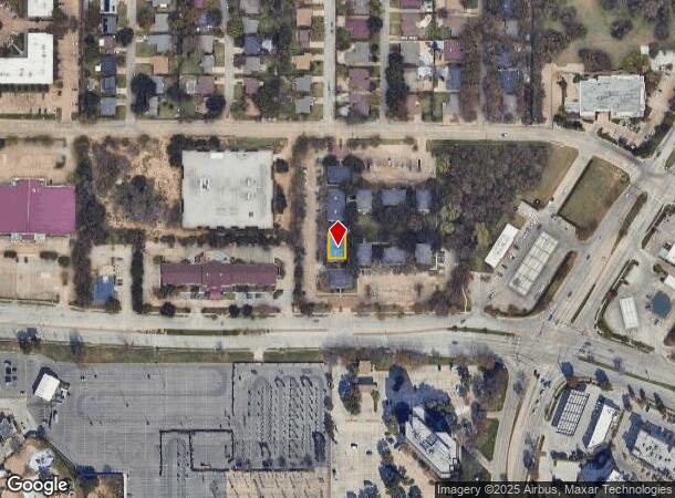  2003 E Lamar Blvd, Arlington, TX Parcel Map