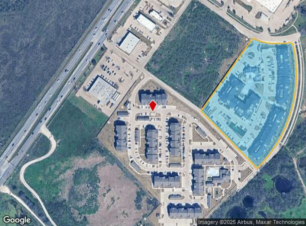  1700 Fairfield Pky, Burleson, TX Parcel Map