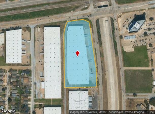  850 S Highway 161, Grand Prairie, TX Parcel Map