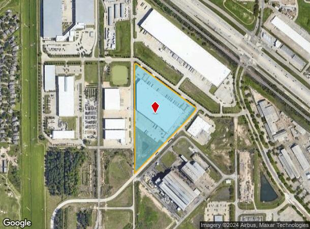  22533 Nw Lake Dr, Houston, TX Parcel Map