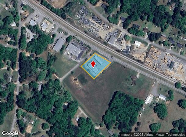504 Hayes Lake Rd, Statham, GA Parcel Map