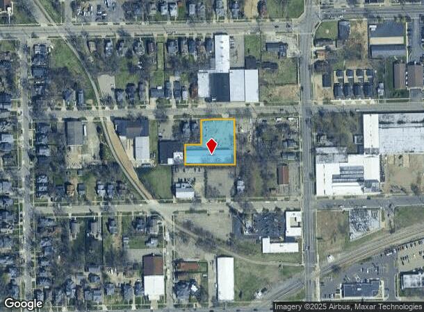  603 W Ransom St, Kalamazoo, MI Parcel Map