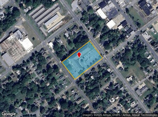  507 Everett St, Burlington, NC Parcel Map