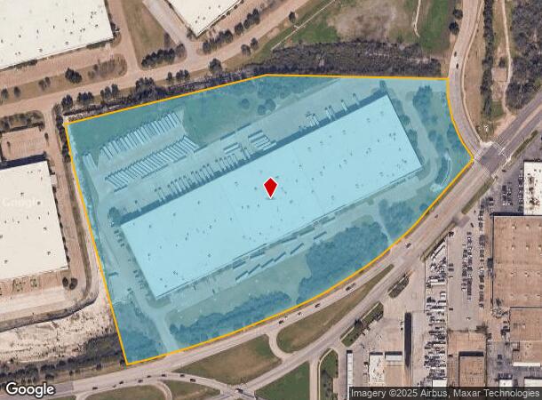  3631 W Davis St, Dallas, TX Parcel Map