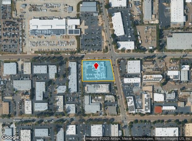  4770 Ruffner St, San Diego, CA Parcel Map