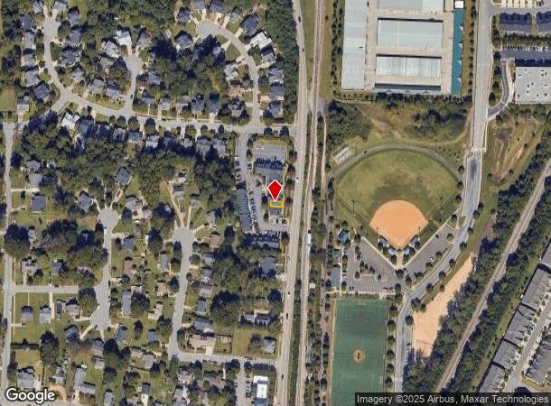  115 Salem Towne Ct, Apex, NC Parcel Map