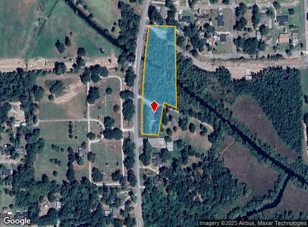 2307 Irving St, West Orange, TX Parcel Map