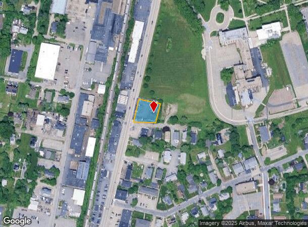  618 W Boylston St, Worcester, MA Parcel Map