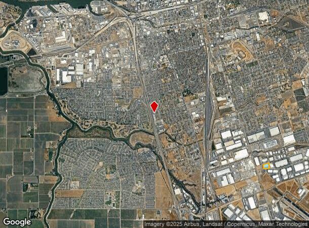  1513 Boeing Way, Stockton, CA Parcel Map