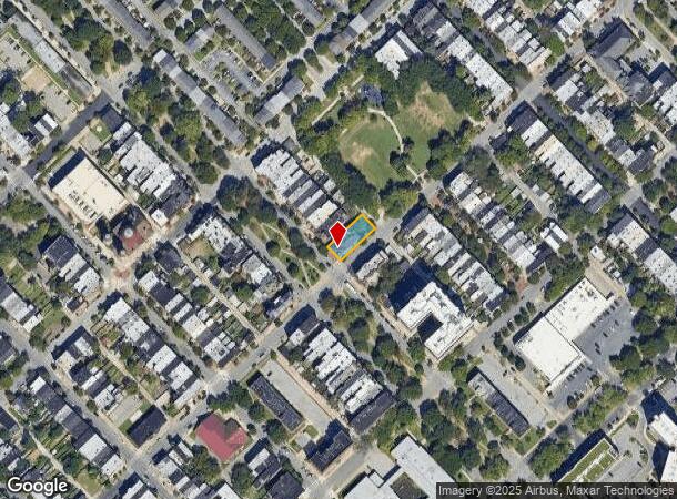  1801 Eutaw Pl, Baltimore, MD Parcel Map